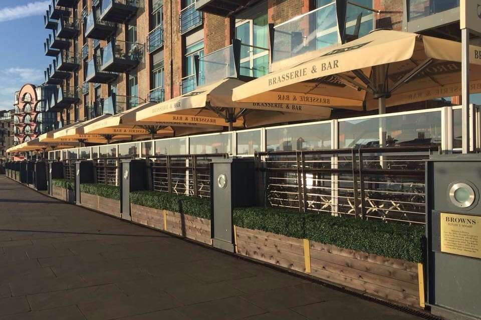 Party venues in London: Browns Butlers Wharf