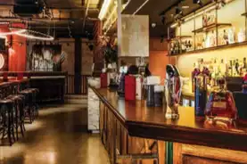 Christmas Party Venue in London : Flight Club