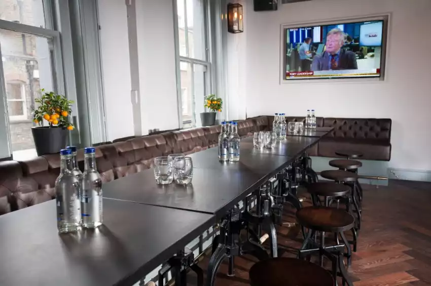 Christmas Party Venue in London : Saloon Bar at The Marylebone