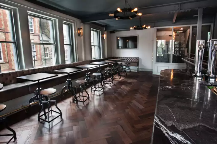 Christmas Party Venue in London : Saloon Bar at The Marylebone
