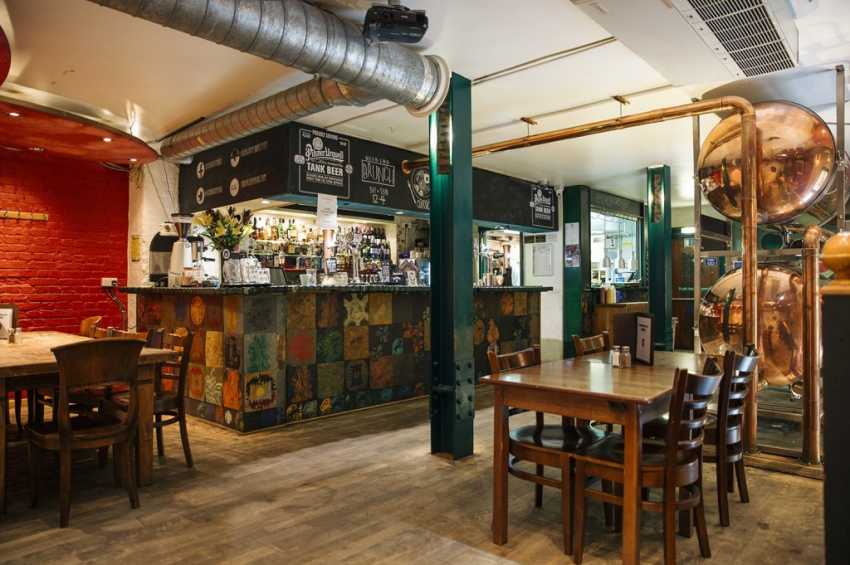strongroom bar and kitchen london