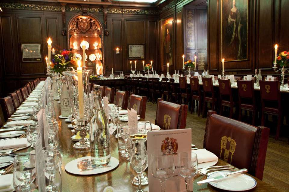 Party venues in London: Tallow Chandlers' Hall