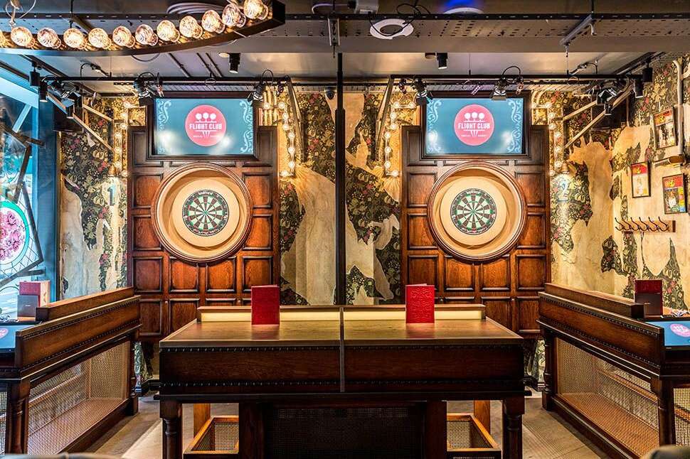 Christmas Party Venue in London : Flight Club Bloomsbury