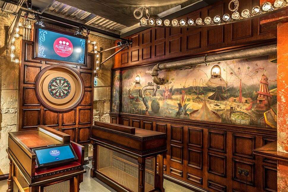 Christmas Party Venue in London : Flight Club Bloomsbury
