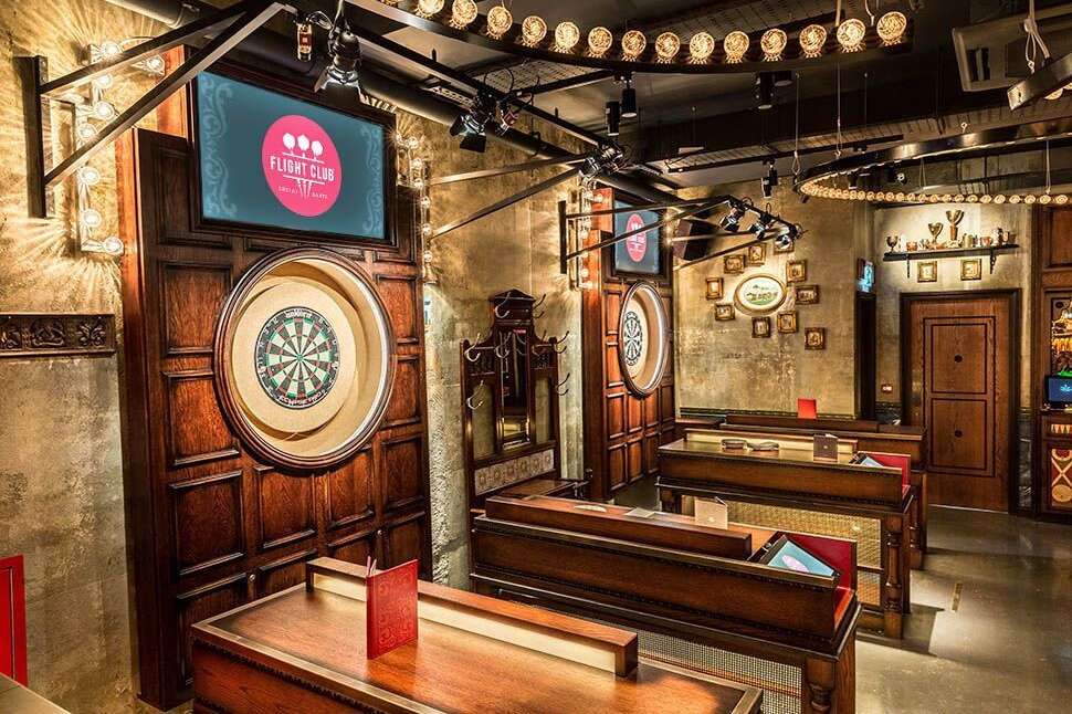 Christmas Party Venue in London : Flight Club Bloomsbury