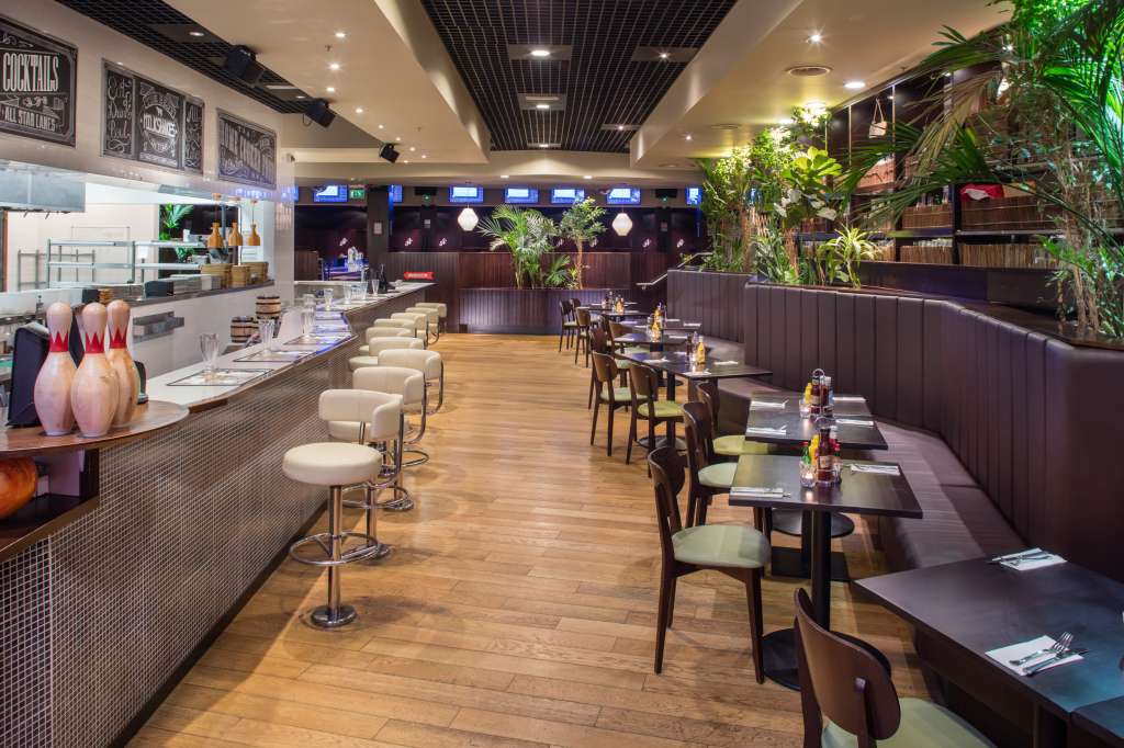 Party venues in London: All Star Lanes, Stratford London