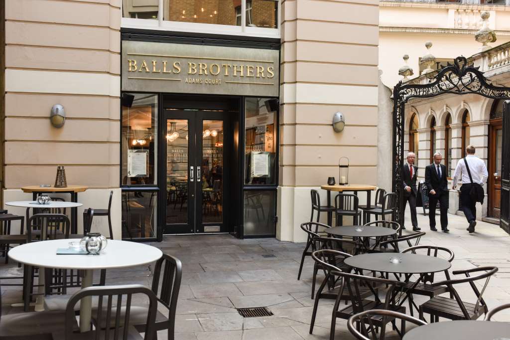 Party venues in London: Balls Brothers Adams Court
