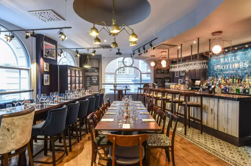 Party venues in London: Balls Brothers Adams Court Party venues in London: Balls Brothers Adams Court