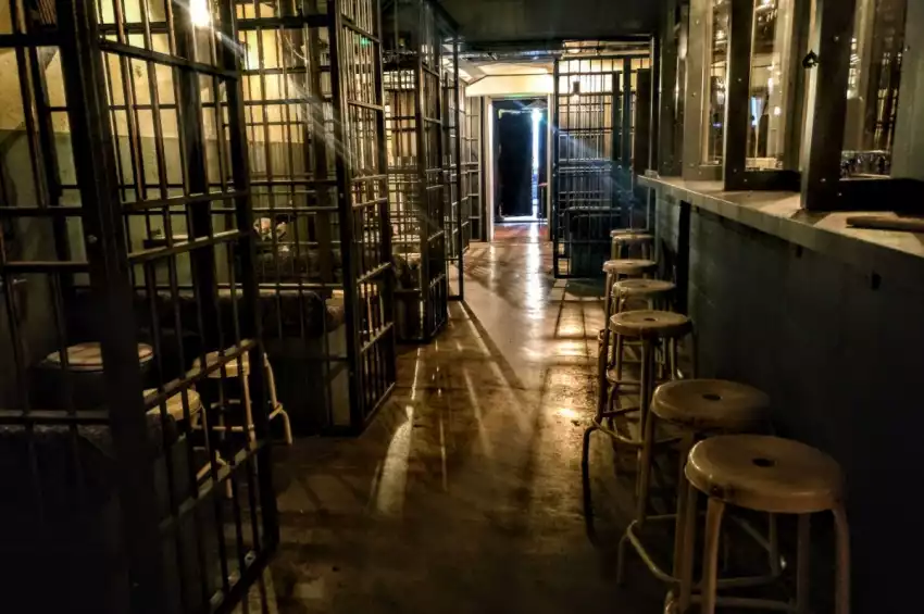 Party venues in London: Alcotraz - Prison Cocktail Bar Party venues in London: Alcotraz - Prison Cocktail Bar