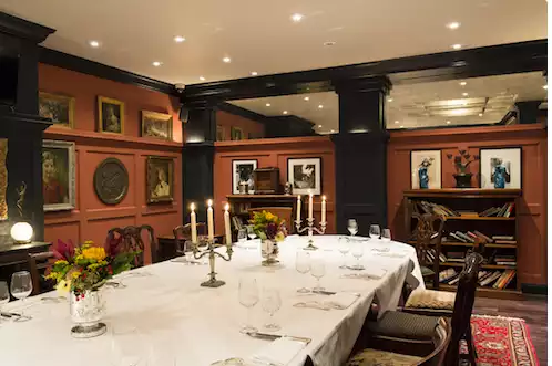 Party venues in London: L'ESCARGOT