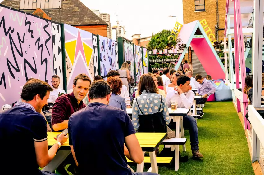 Party venues in London: Pitch Stratford Party venues in London: Pitch Stratford