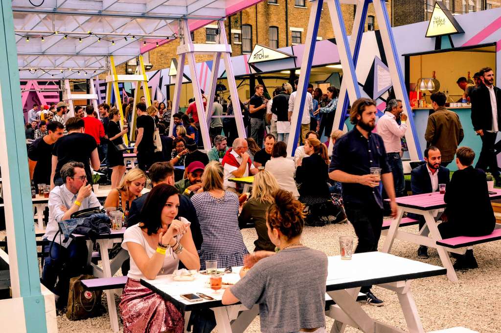 Party venues in London: Pitch Stratford