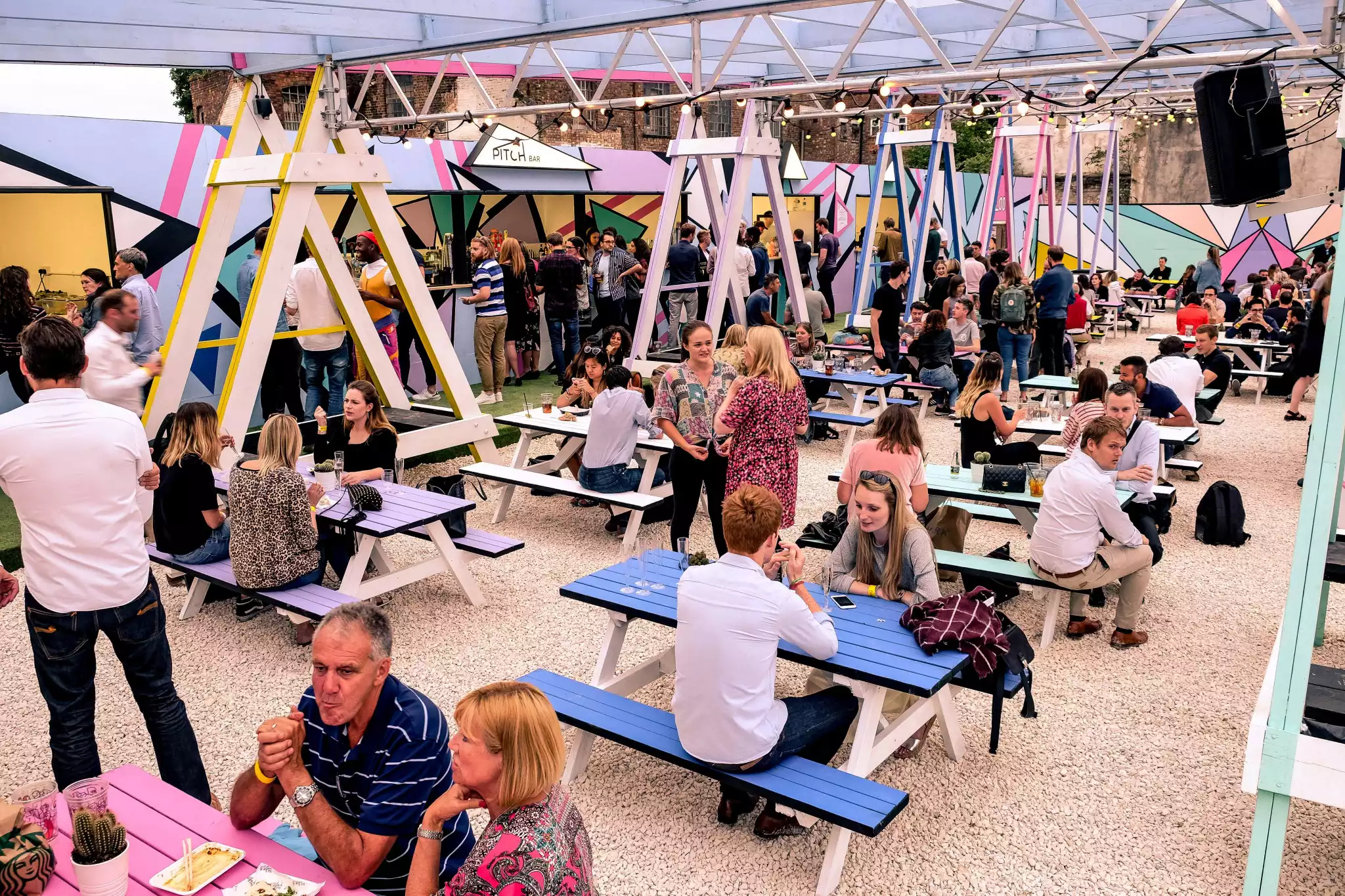 Pitch open air cinema