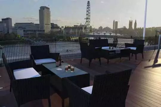 Outdoor Terrace at Savoy Place