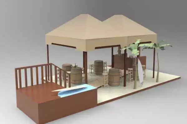 New Summer Beach Bar