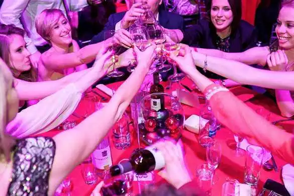 Shared Christmas Party Night