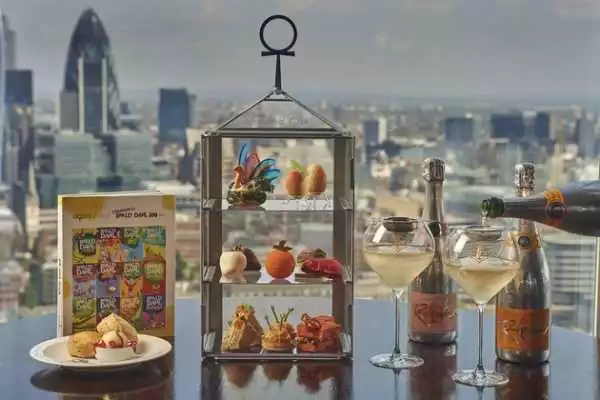 Roald Dahl 100 Afternoon Tea at The Shard