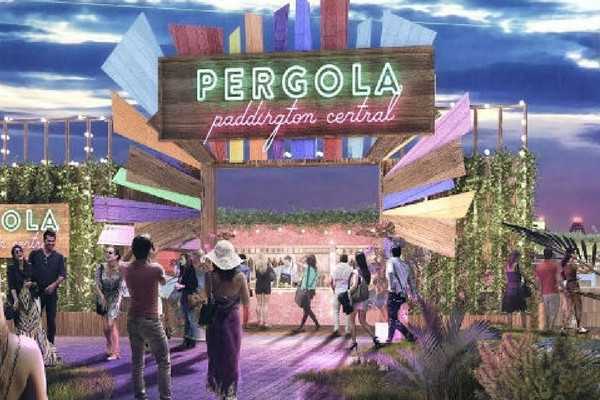 Pergola at Paddington Central