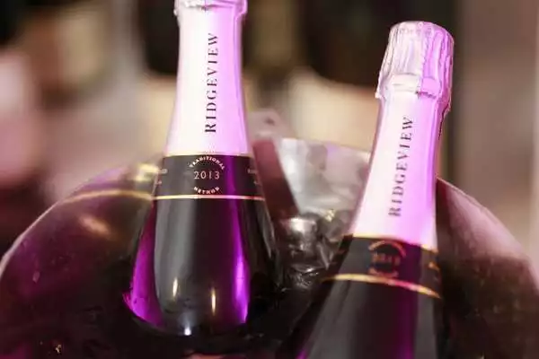 Steven Spurrier and Sparkling Rosé Wine from Ridgeview