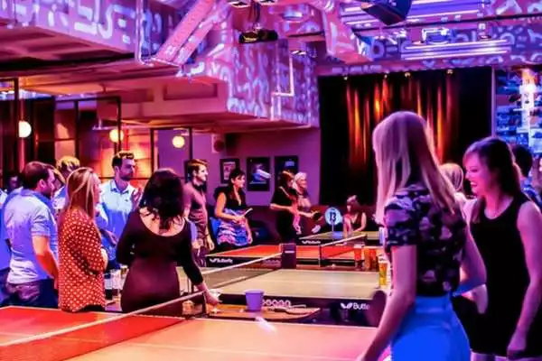 Bounce Ping Pong UV Playground festive playground