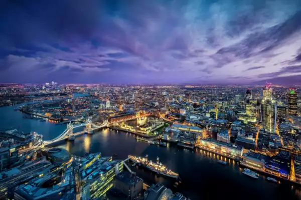 London Skyline at Night