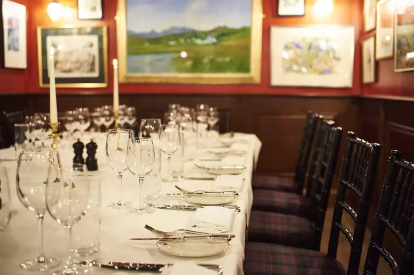 Party venues in London: Boisdale of Mayfair