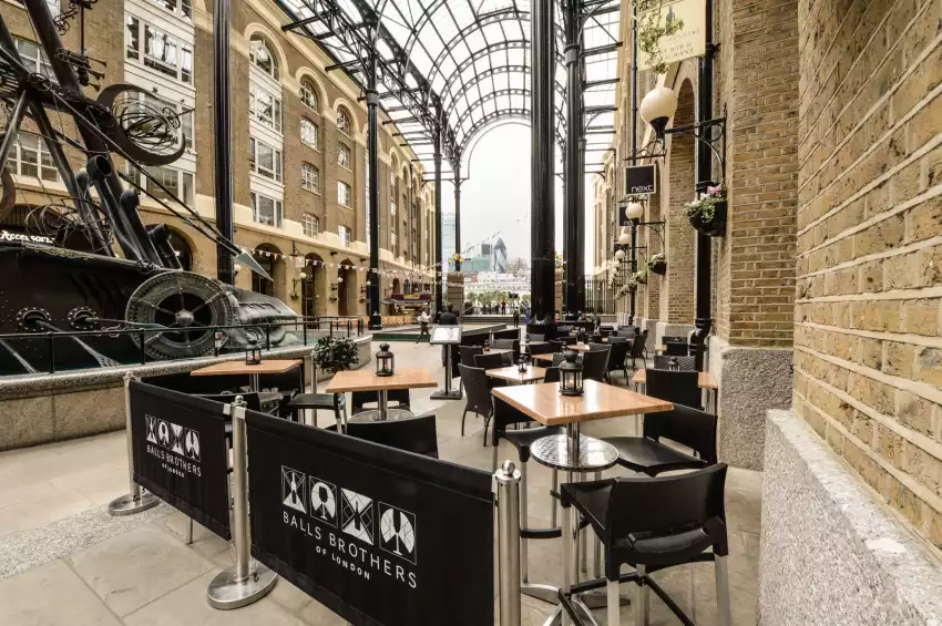 Terrace Bar + petanque, Balls Brothers Hays Galleria Venue Search London