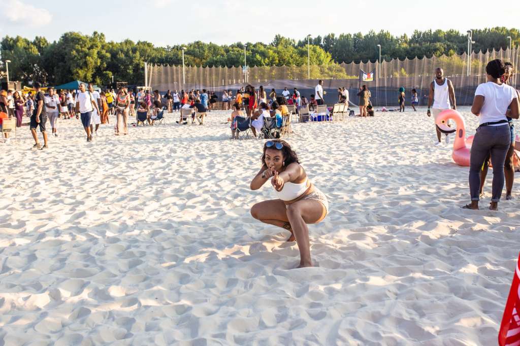Party venues in London: Lee Valley Beach