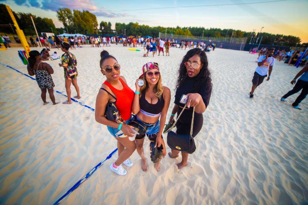 Party venues in London: Lee Valley Beach