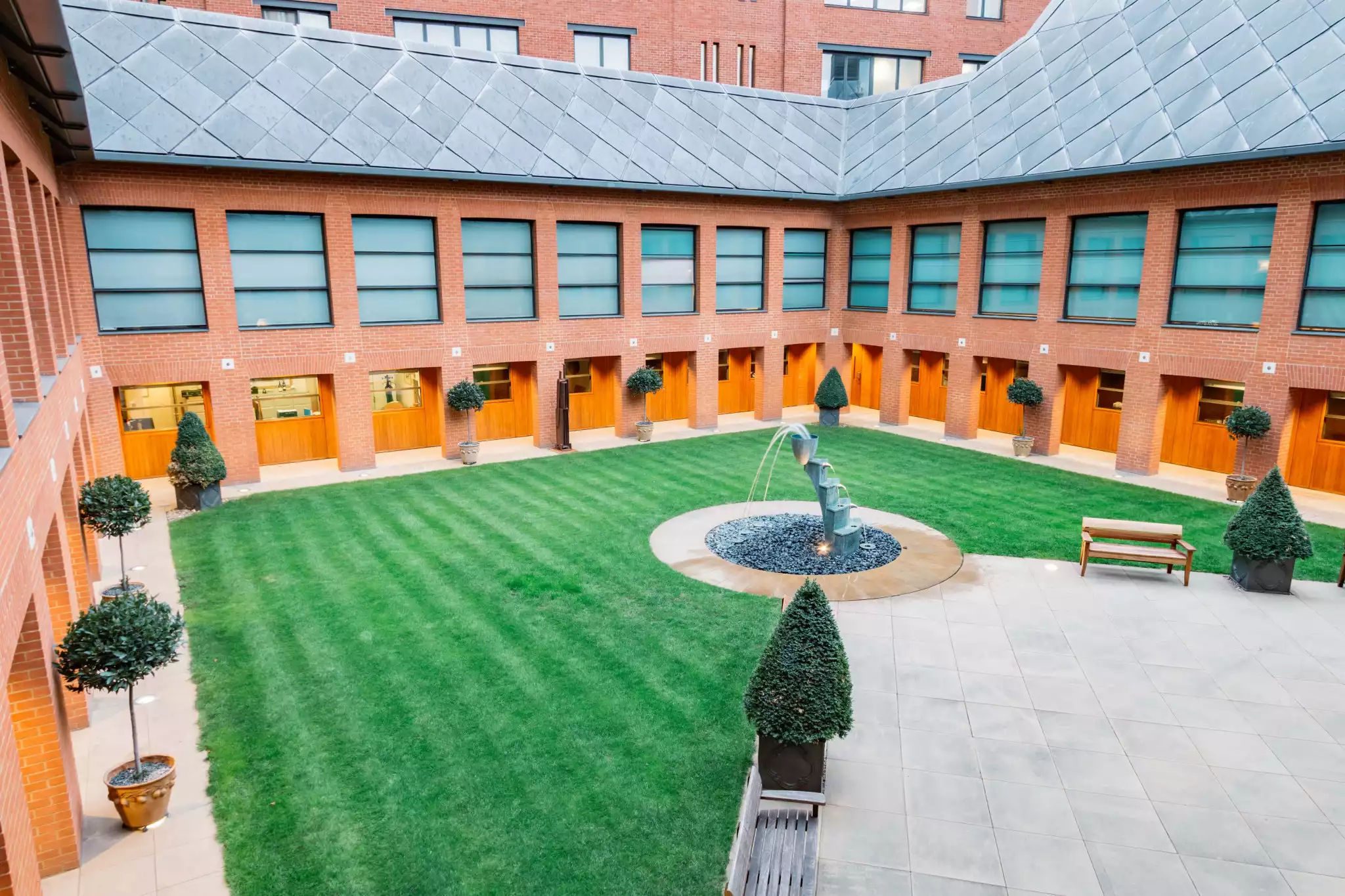 Courtyard & Orangery