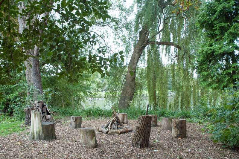 Party venues in London: Secret River Garden