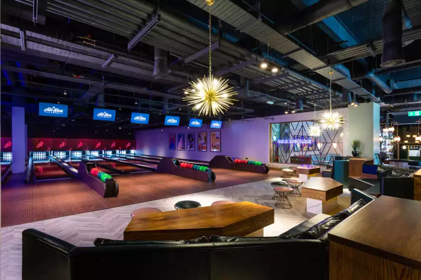 Party venues in London: All Star Lanes White City