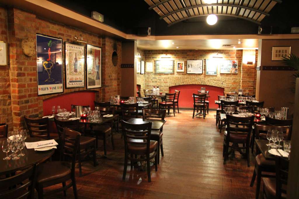 Party venues in London: Willy's Wine Bar