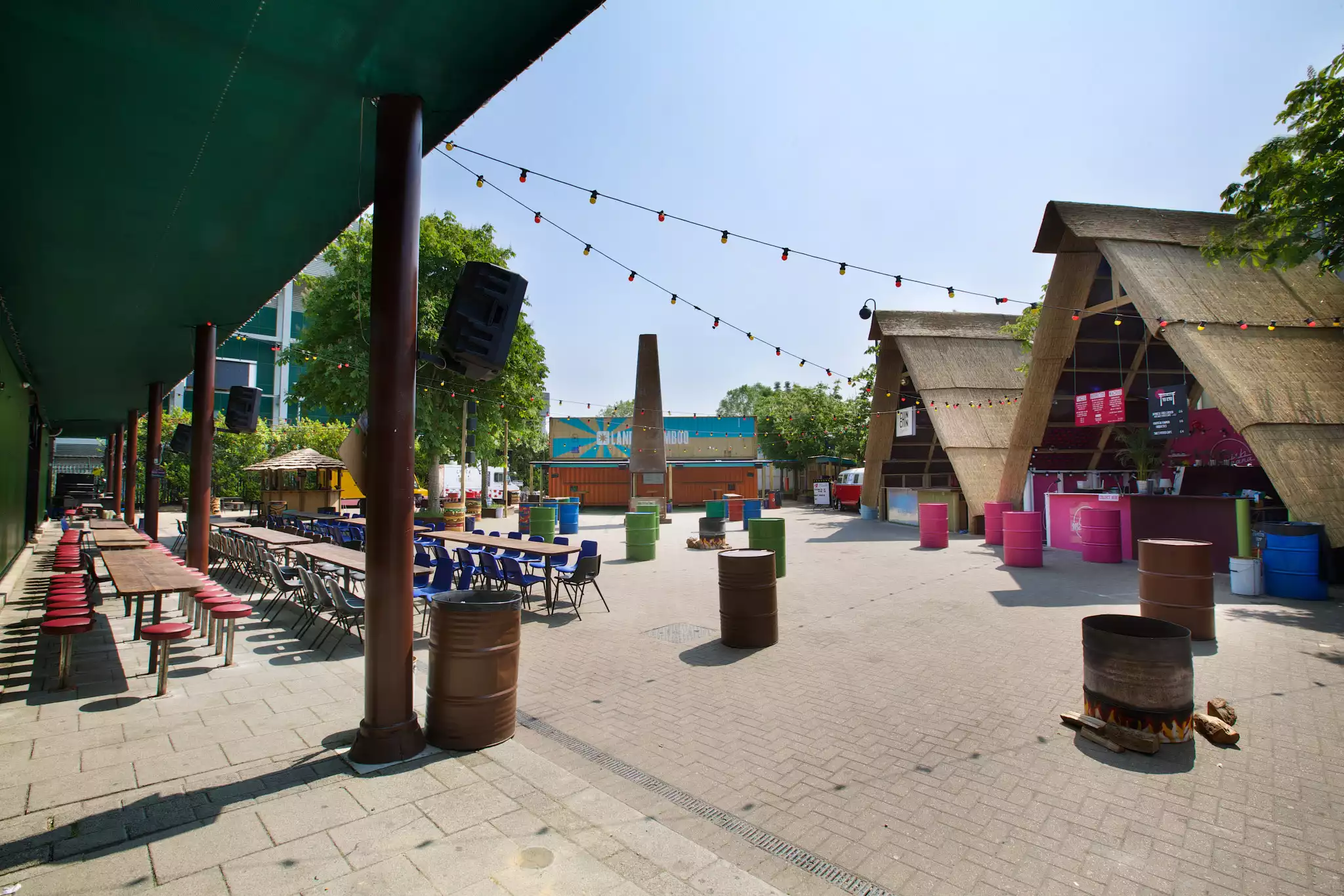 The Land of Bamboo (Summer outside space)