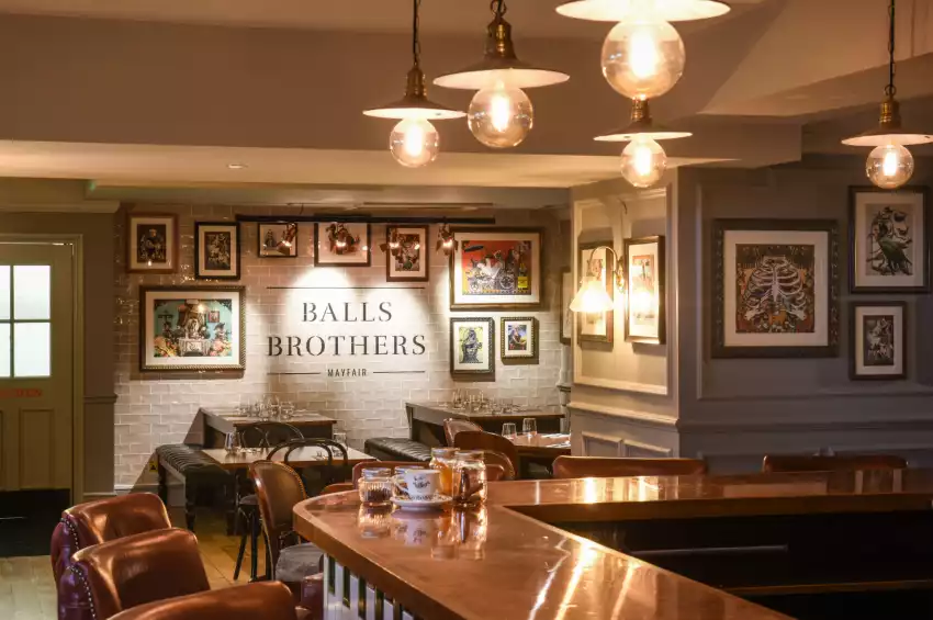 Hire Balls Brothers Mayfair, flexible event space Venue Search London