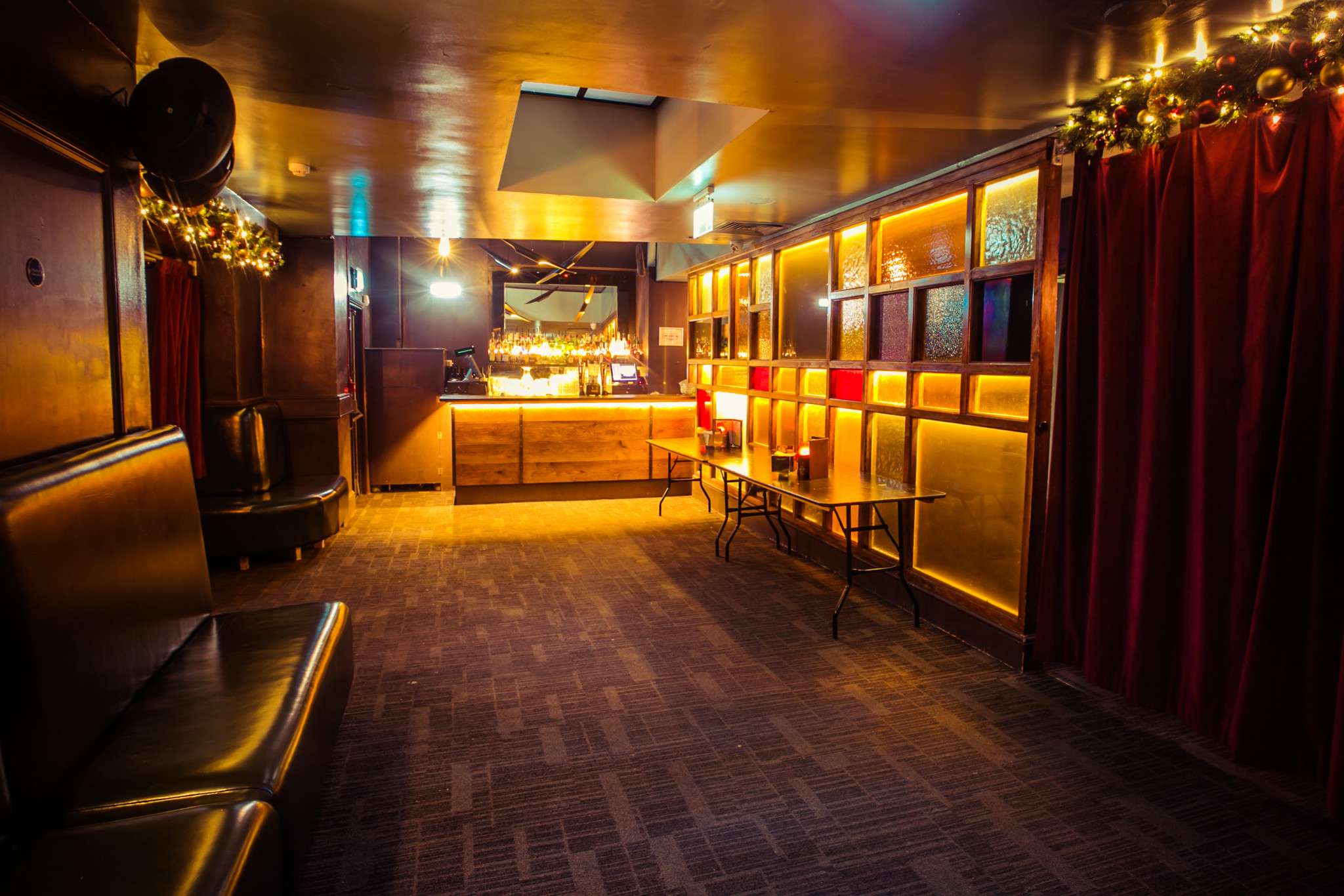 Party Bar & Raised Area