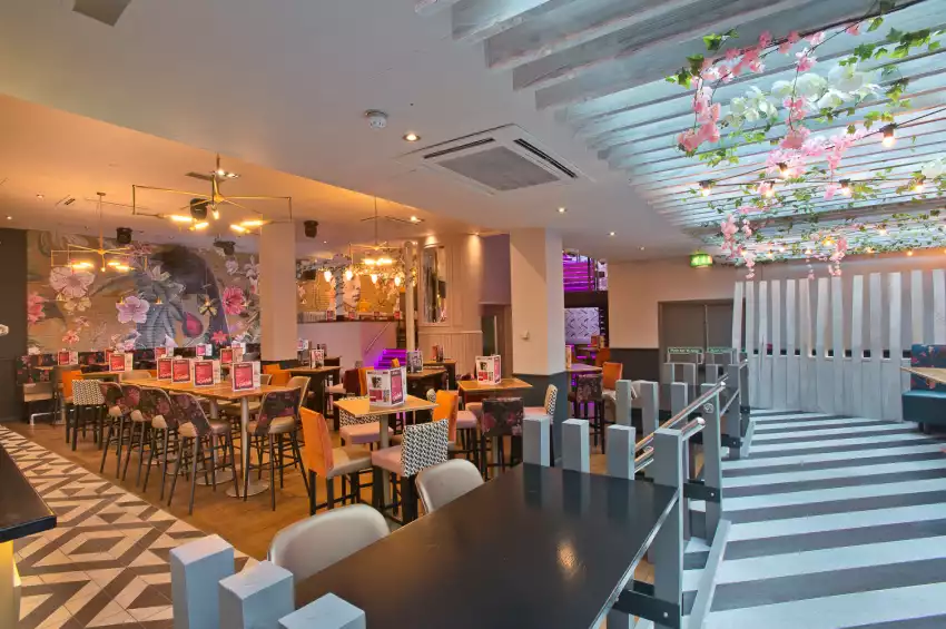 Party venues in London: Slug and Lettuce Aldgate
