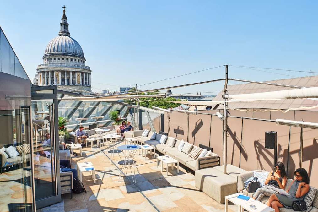 Party venues in London: Madison Restaurant and Roof Terrace