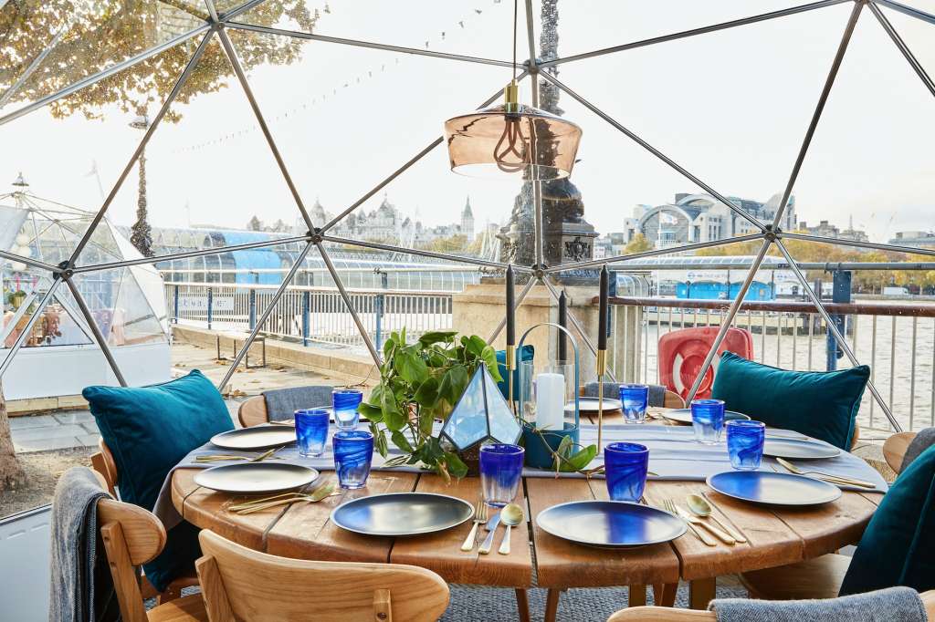 Christmas Party Venue in London : Jimmy's Winter Igloos