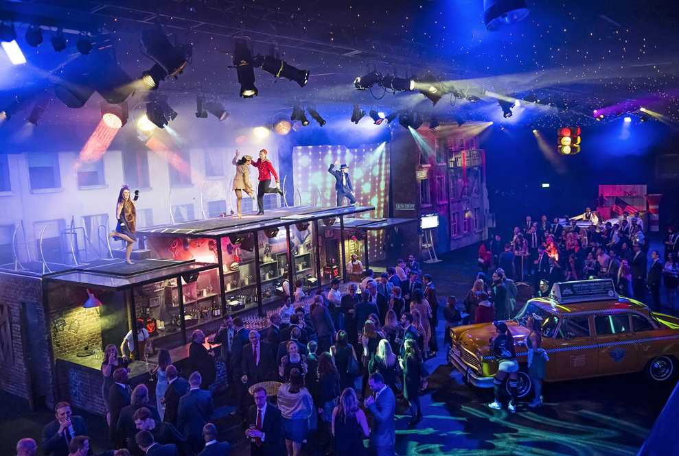 shared Christmas party venue in London: Battersea Evolution