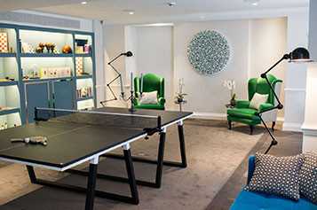 Funky party space at Mr Foggs