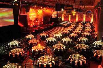 Large venue for dinner at The Guildhall