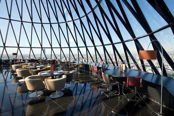 The Gherkin for a central London venue