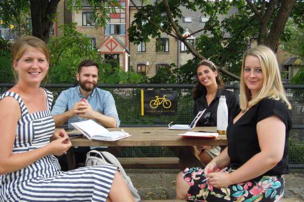  Brainstorming breakouts at Tobacco Dock 