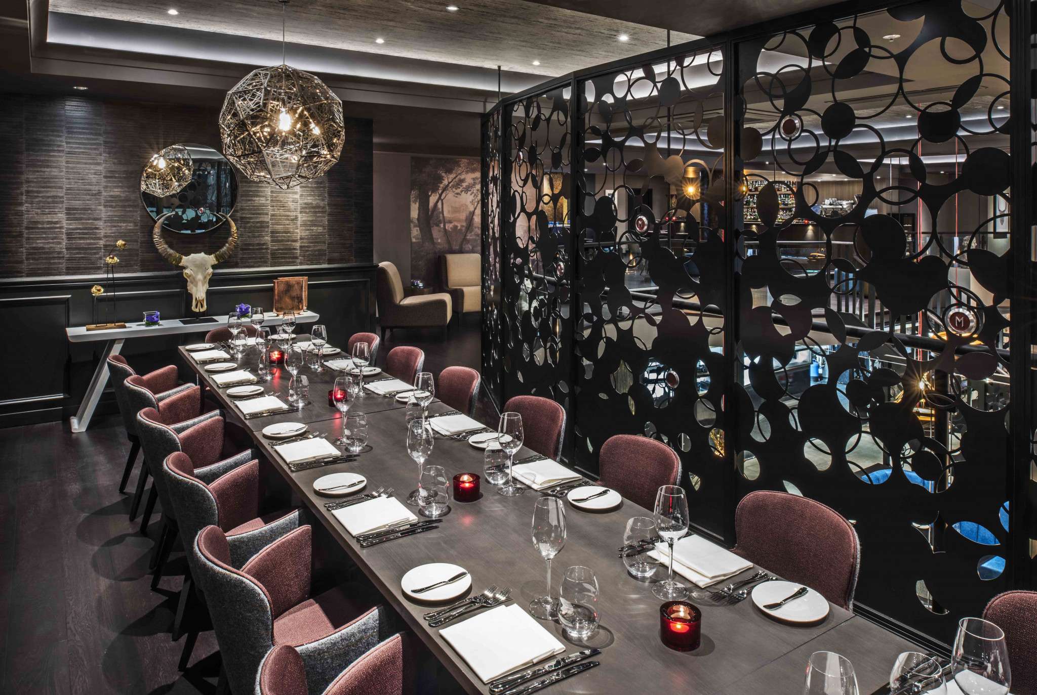M Grill Private dining Room 