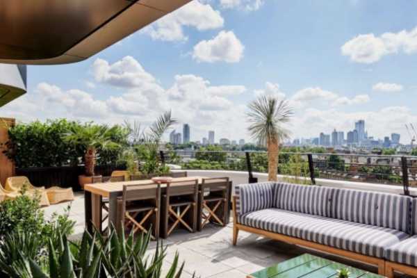 The Standard London Hotel Suite Terrace