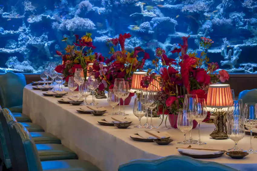 The Coral Reef Room at Sexy Fish The Coral Reef Room at Sexy Fish