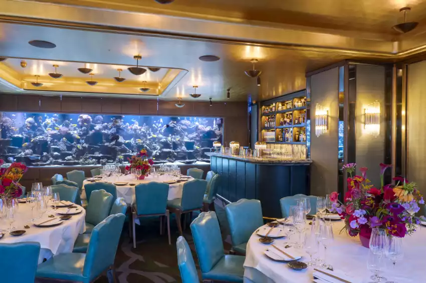 The Coral Reef Room at Sexy Fish The Coral Reef Room at Sexy Fish