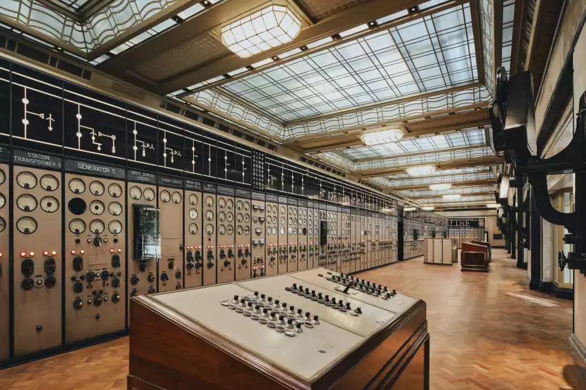 Control Room A at Battersea Power Station Control Room A at Battersea Power Station