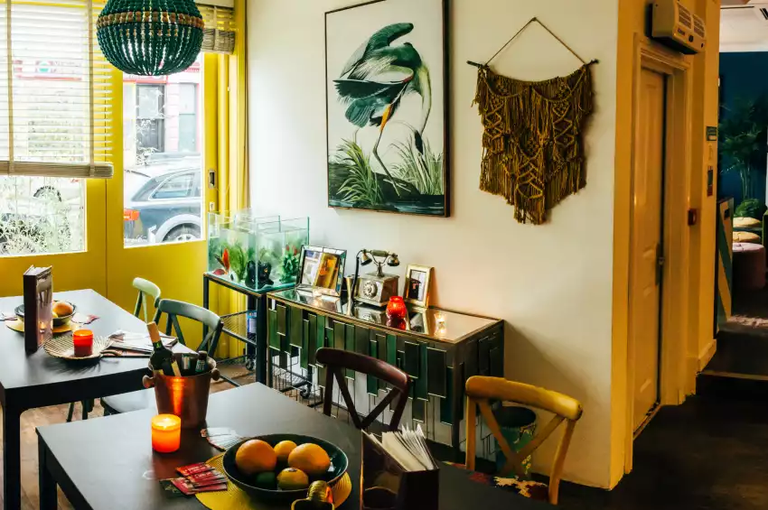 The Little Yellow Door